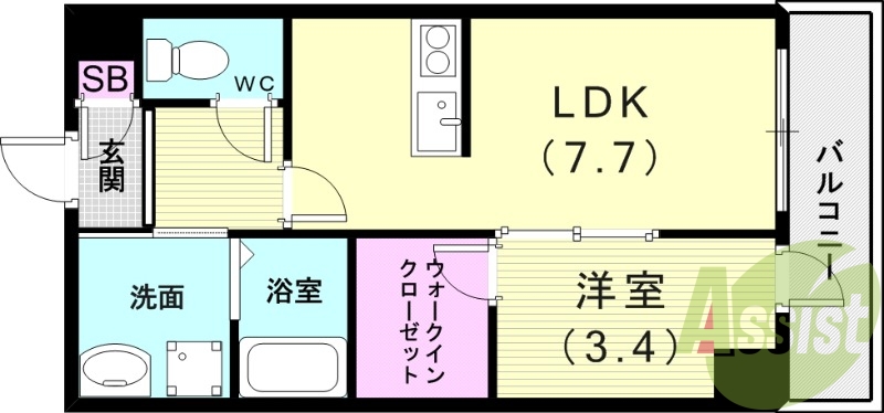 間取図