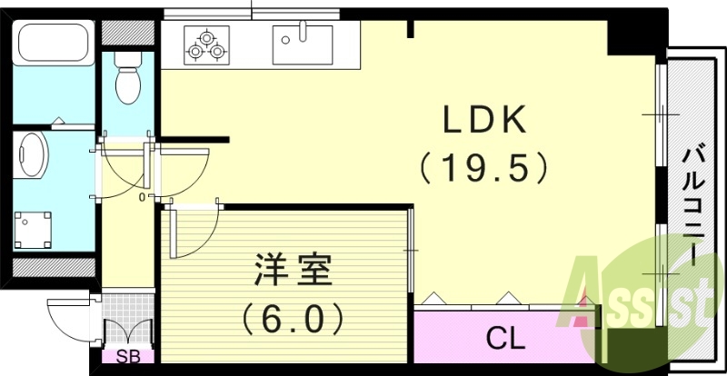 3階の間取り図