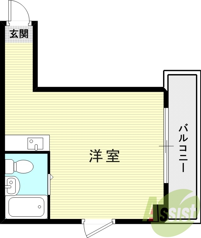 3階の間取り図