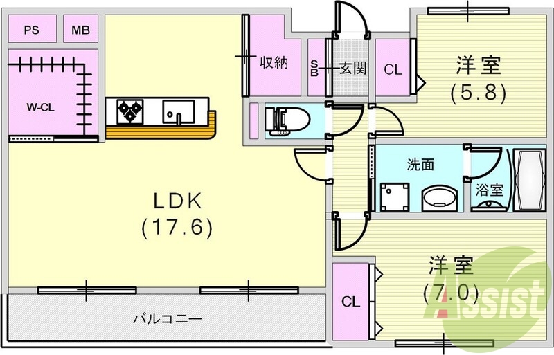 安らぎをもたらすプライベート空間
