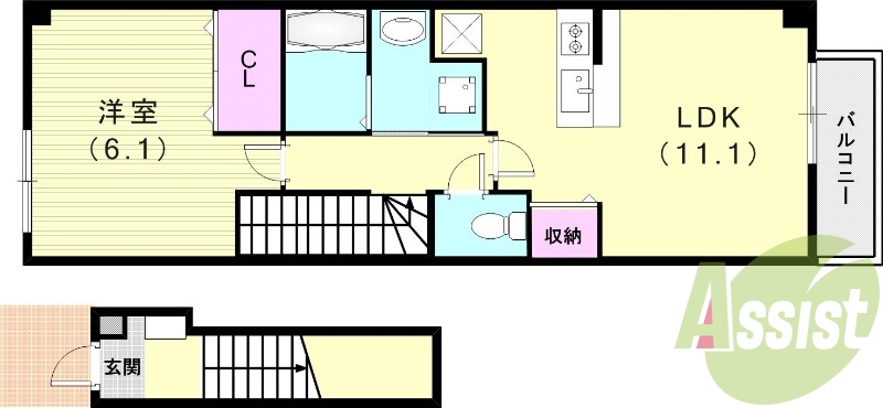 間取図