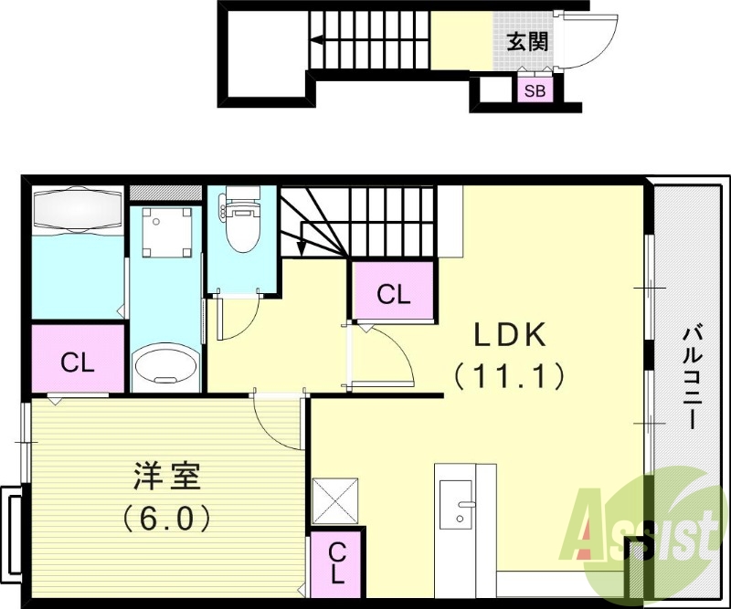 間取図
