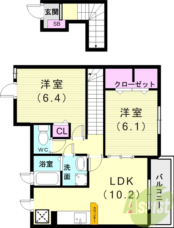 間取図