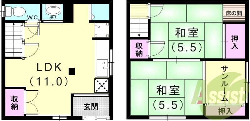 間取図