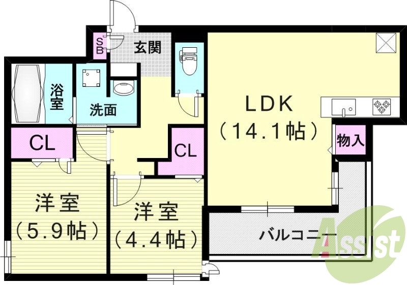 間取図