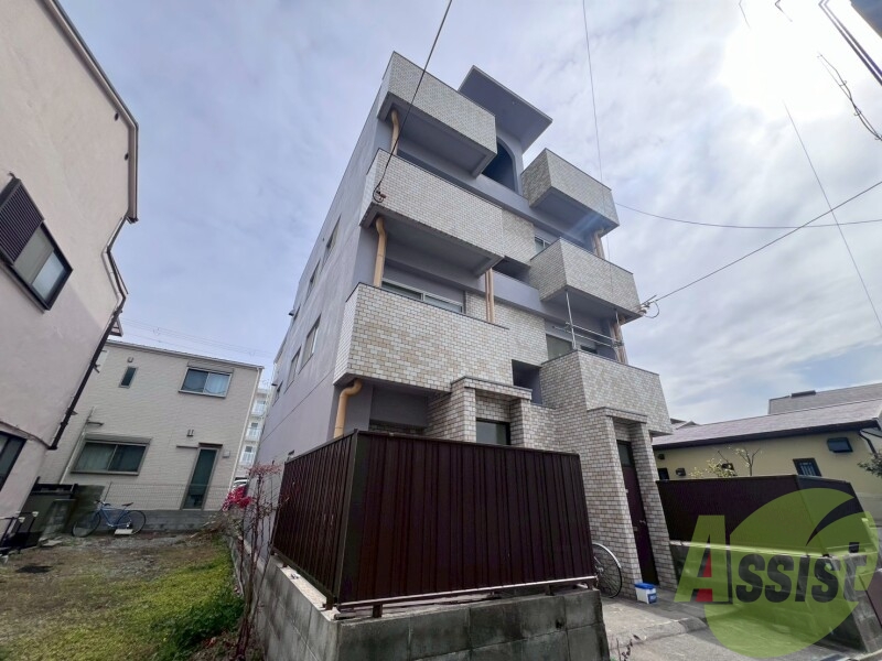 溝脇マンションの外観