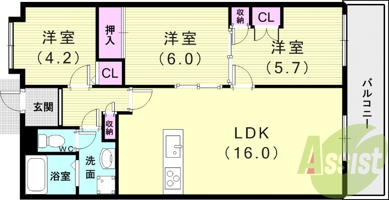 間取図