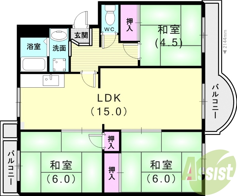 間取図
