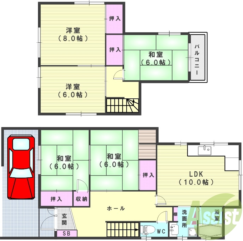 間取図
