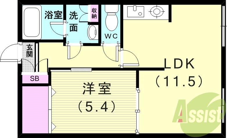 間取図