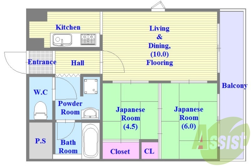広々とした間取りです♪