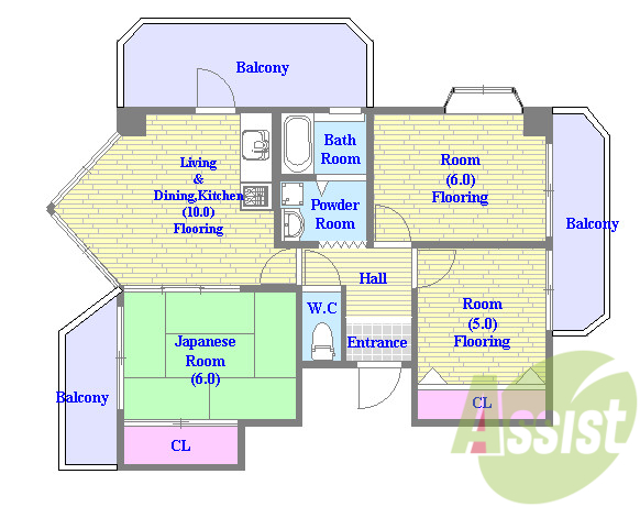 部屋数にこだわるファミリーさんはココ。