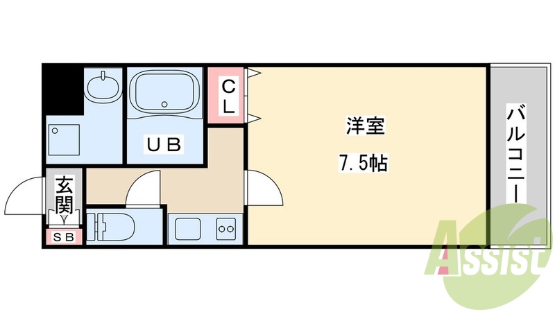 3階の間取り図