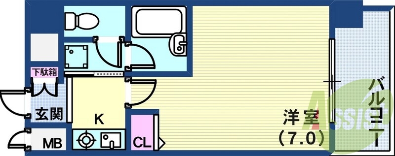 12階の間取り図