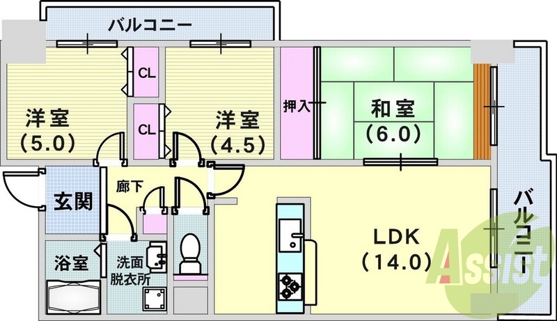 間取図