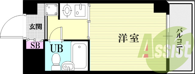 ビックワンルームタイプのお部屋です！