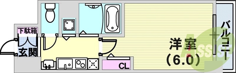 3階の間取り図