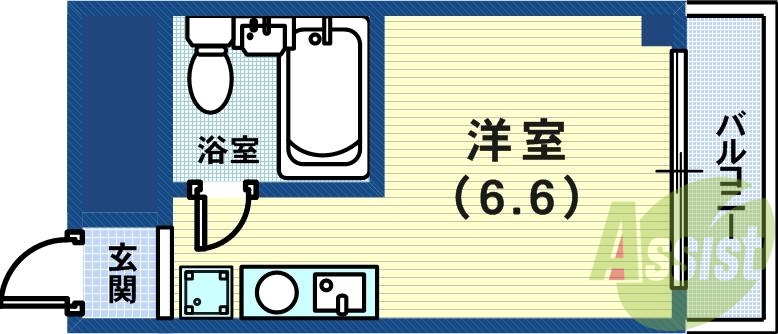 5階の間取り図