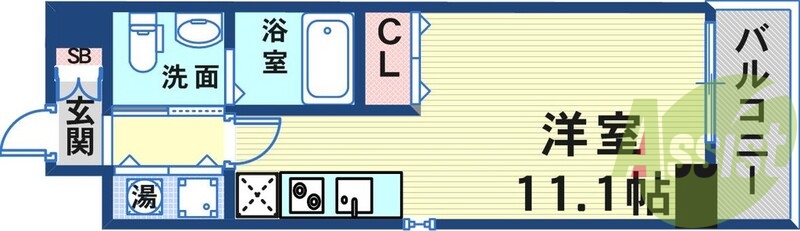 15階の間取り図