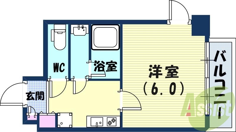 3階の間取り図