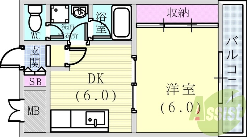 間取図