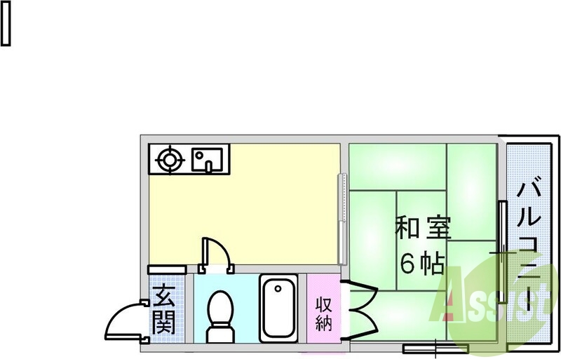 5階の間取り図