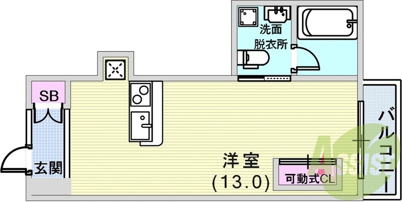 フローリングのワンルームでくつろぎの休日を