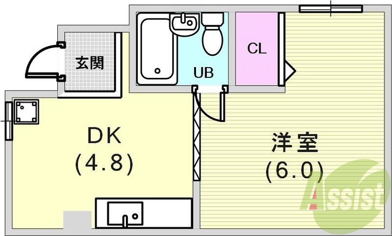 使い勝手の良い間取りです