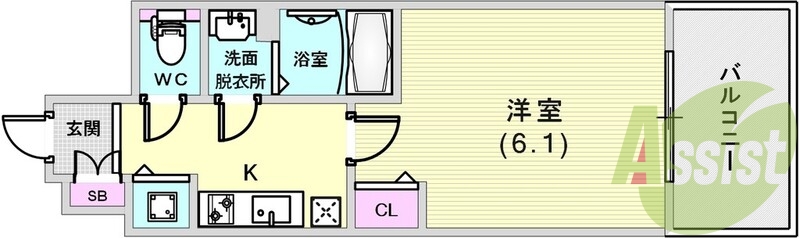 安らぎをもたらすプライベート空間