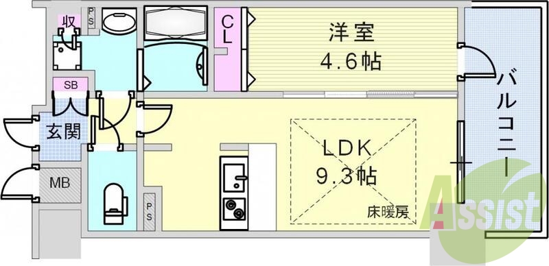 人気の間取りですよー♪