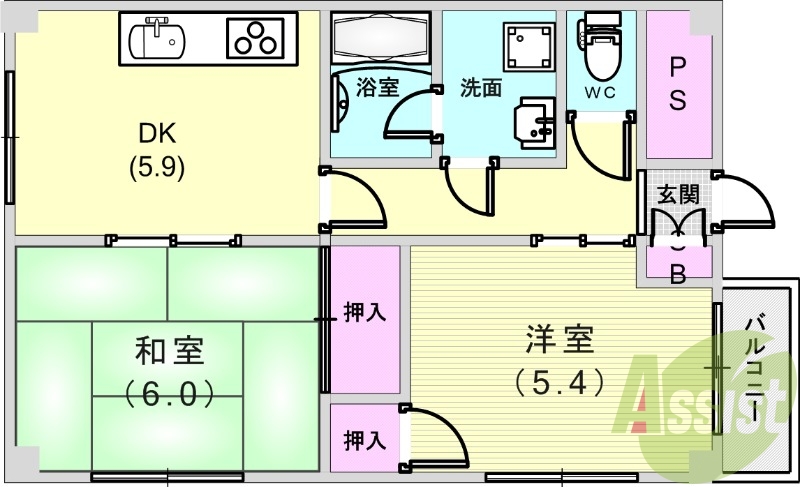 間取図
