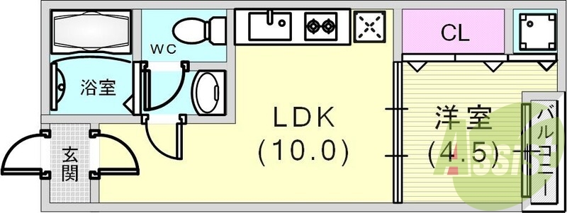 使いやすい間取りです。