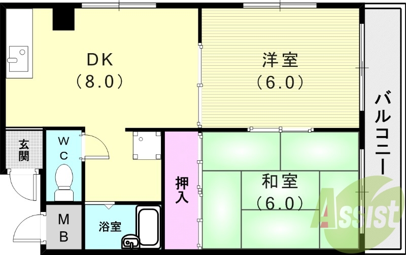 3階の間取り図