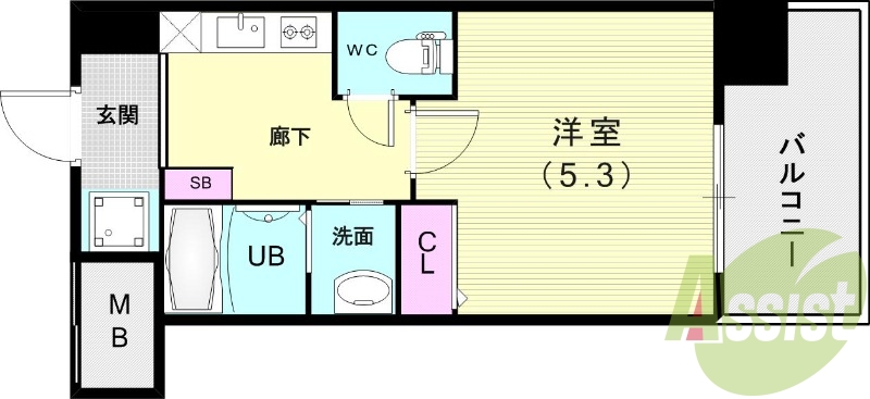 3階の間取り図