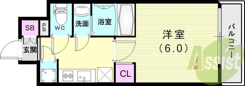 3階の間取り図