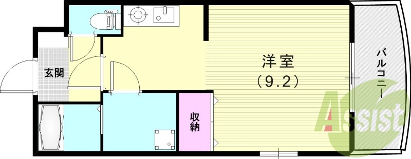 3階の間取り図