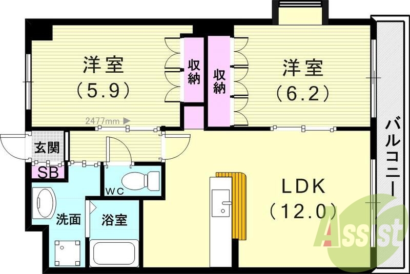 間取図