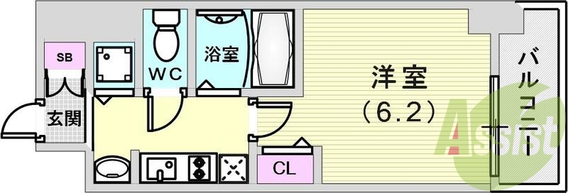 使いやすい間取です。