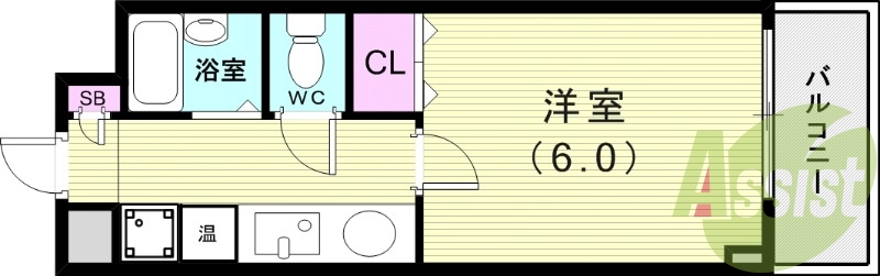 3階の間取り図