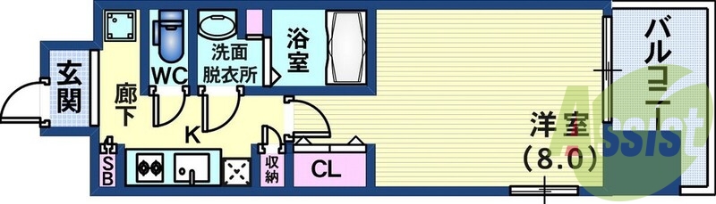 角部屋3てセパレート