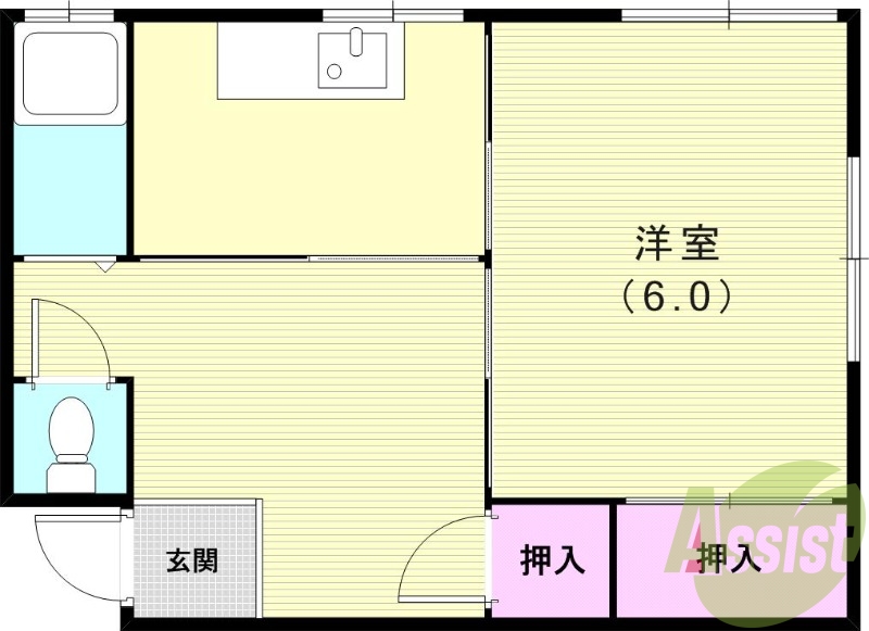 3階の間取り図