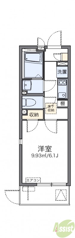 代表的な間取のため実際の間取とは異なる場合があります