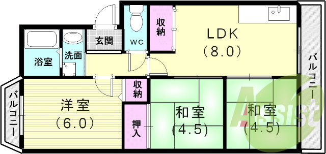 間取図