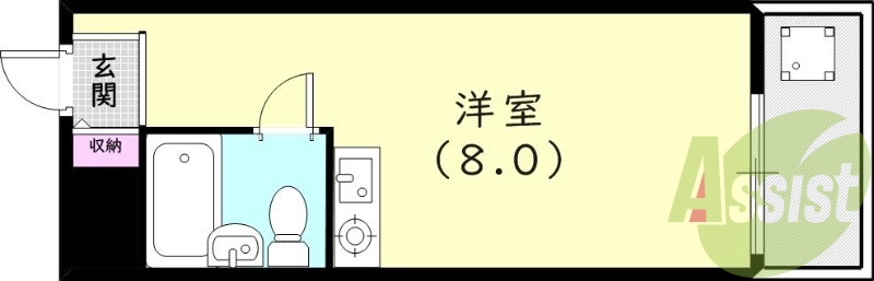 3階の間取り図