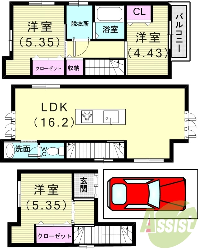 間取図