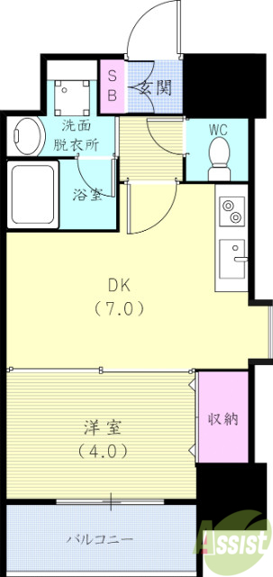 11階の間取り図