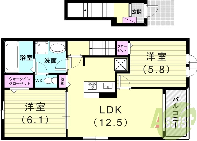 間取図