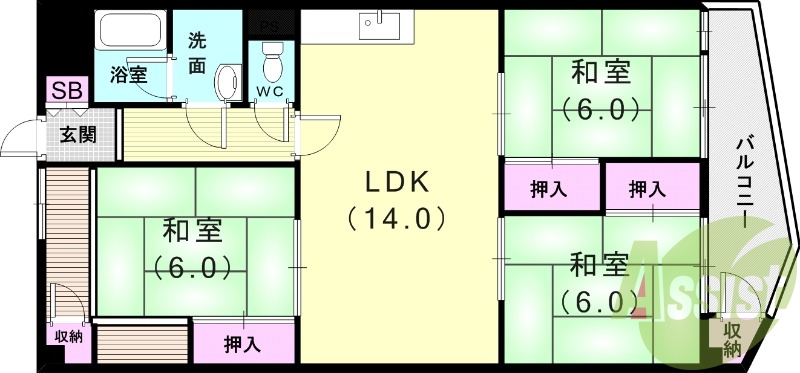 間取図