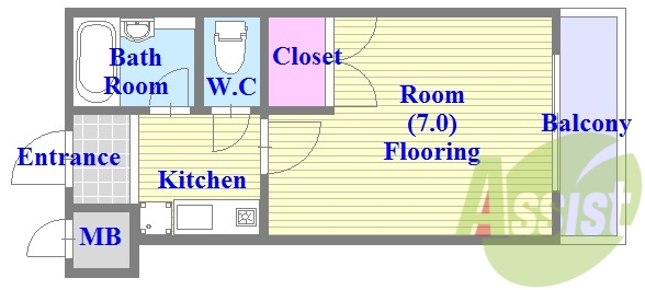 3階の間取り図