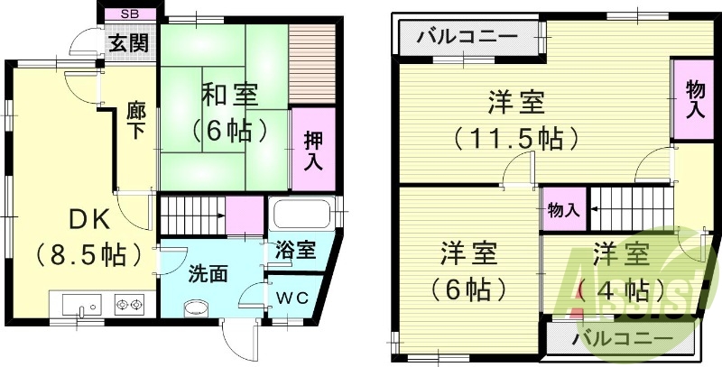 間取図